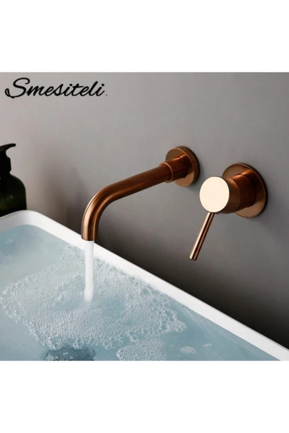 Banyo Lavabo Bataryası Ankastre Rose Set Yeni 5 Yıl Garantili Sıva Altı Dahil ürün görseli 1