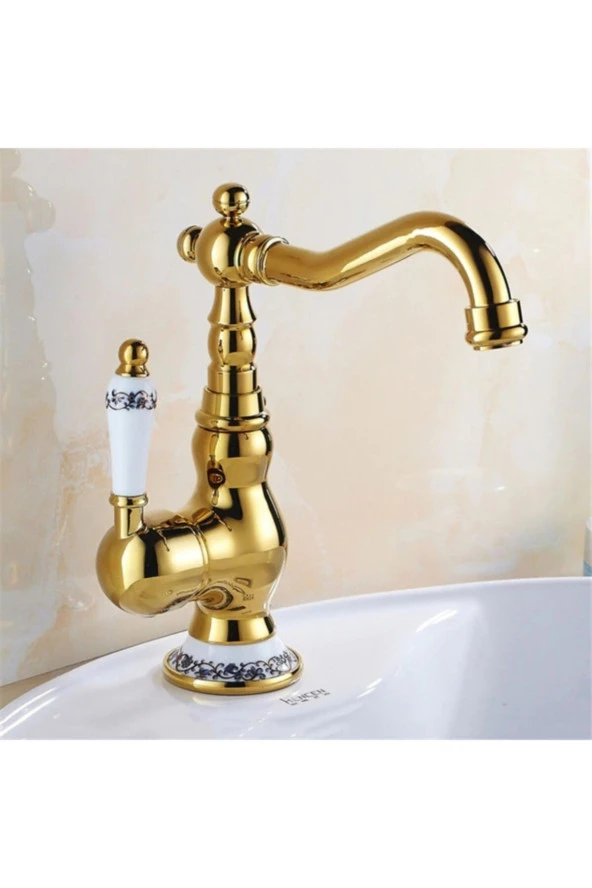 Banyo Lavabo Bataryası Altın Dore Yeni 5 Yıl Garantili. ürün görseli 1