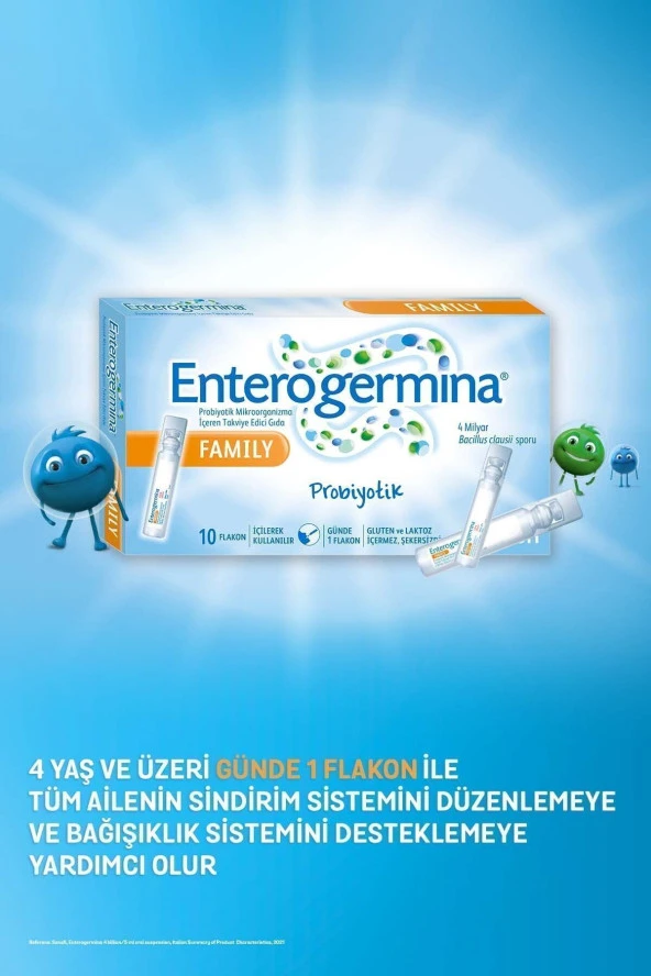 Enterogermina Yetişkin 5 ml × 10 Flakon - Resim 7