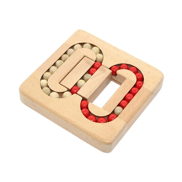 Ahşap Eğitici Rubik Küp Oyunu 12cm ürün görseli 1