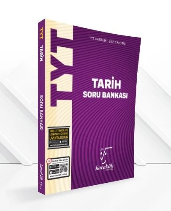 TYT Tarih Soru Bankası Karekök Yayınları ürün görseli 1