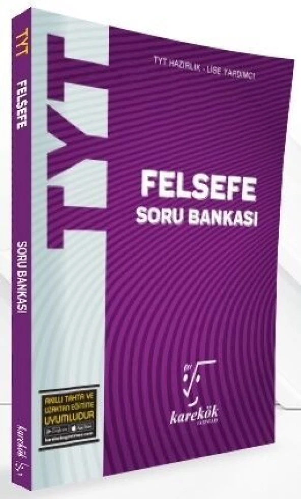TYT Felsefe Soru Bankası Karekök Yayınları ürün görseli 1