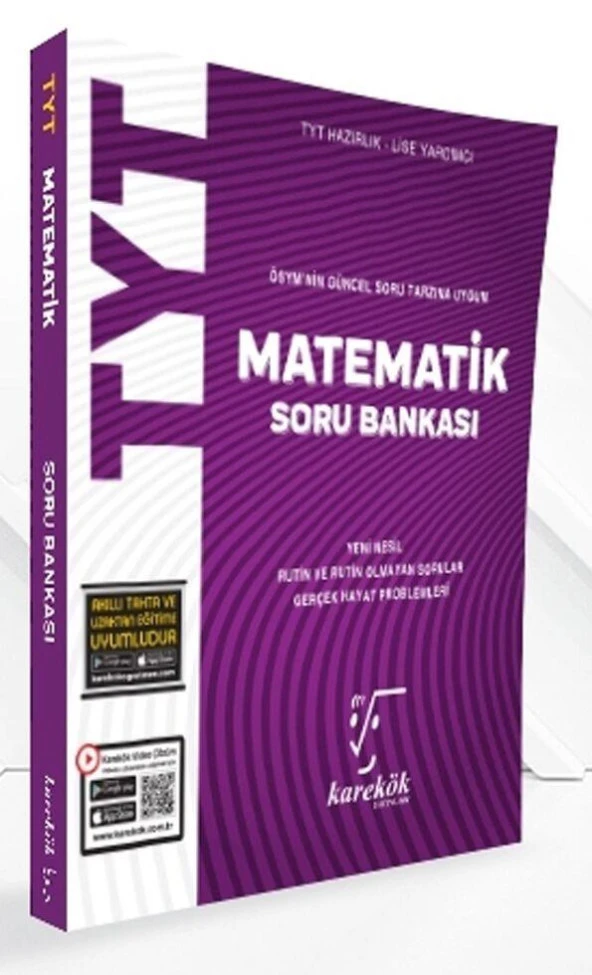 TYT Matematik Soru Bankası Karekök Yayınları ürün görseli 1