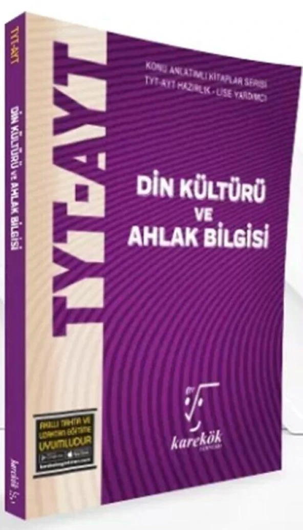 YKS TYT AYT Din Kültürü ve Ahlak Bilgisi MPS Konu Anlatımlı Soru Bankası Karekök Yayınları ürün görseli 1