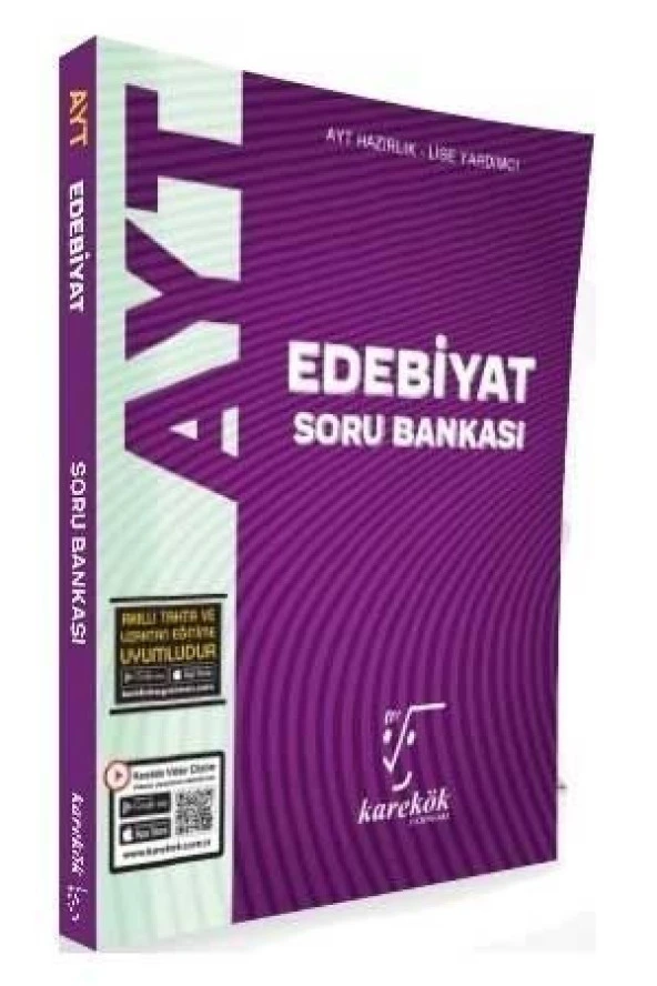 AYT Edebiyat Soru Bankası Karekök Yayınları ürün görseli 1