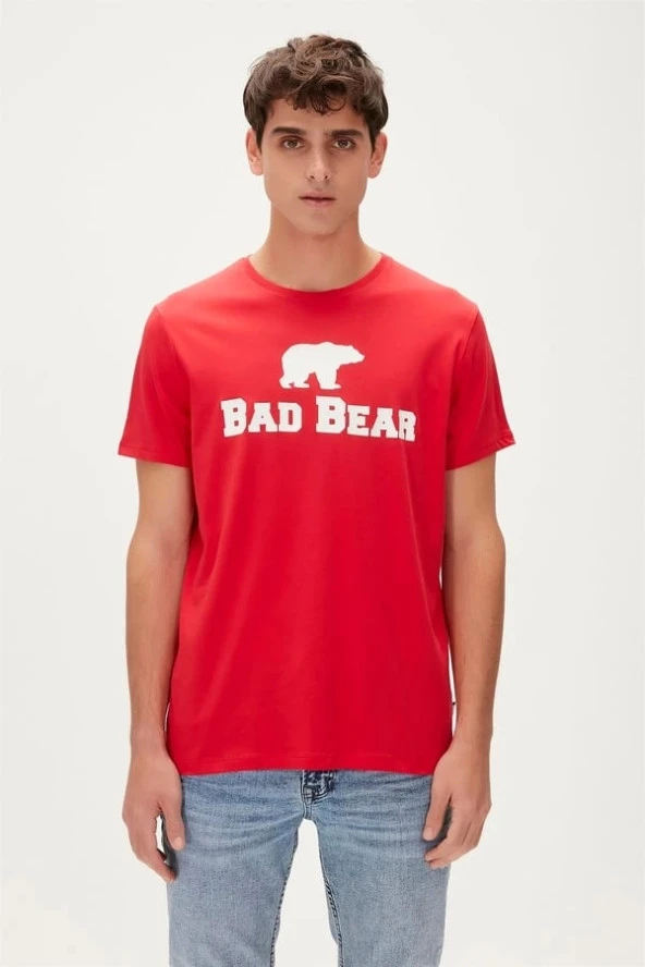 Bad Bear Tee Red Men's T-Shirt ürün görseli 1