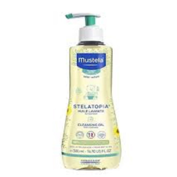 Mustela Stelatopia Huile Lavante Cleansing Oil 500 ml ürün görseli 1