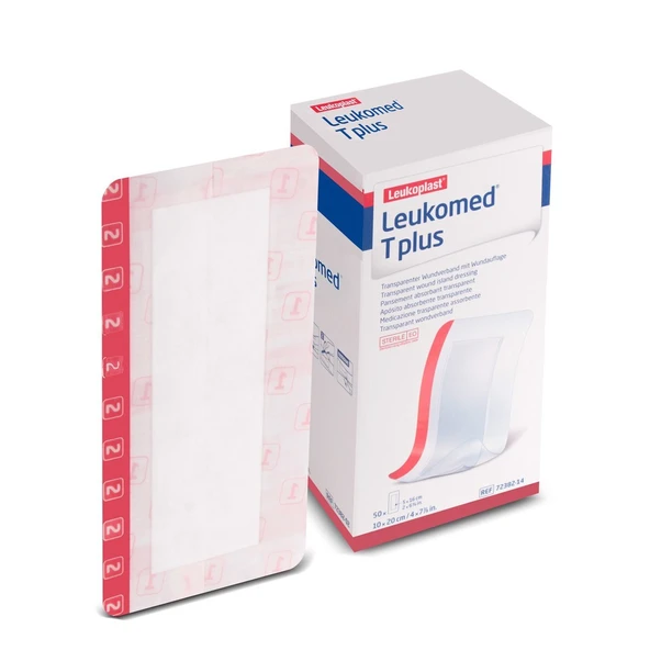 Bsn Leukomed T Plus Pedli Transparan Film Yara Örtüsü 10cm x 20cm 50'li ürün görseli 1