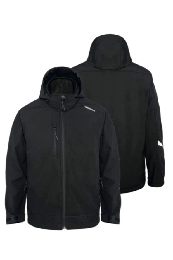 DİSCOVER KAPÜŞONLU SOFTSHELL MONT - Resim 2
