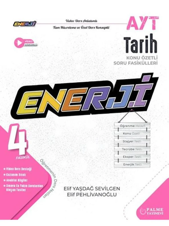 PALME YKS AYT ENERJİ KONU ÖZETLİ SORU FASİKÜLLERİ *YENİ* ürün görseli 1