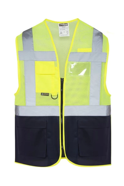 OLYMPUS HIGH VIS WARNING VEST ürün görseli 1