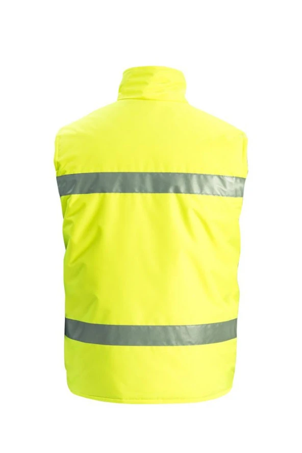 OLYMPUS LINED HI-VIS VEST - Resim 2