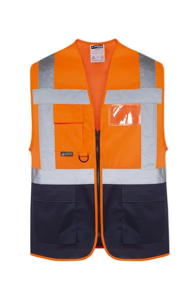 OLYMPUS HIGH VIS WARNING VEST - Resim 2