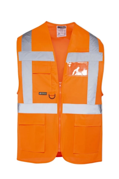 OLYMPUS HIGH VIS WARNING VEST - Resim 2