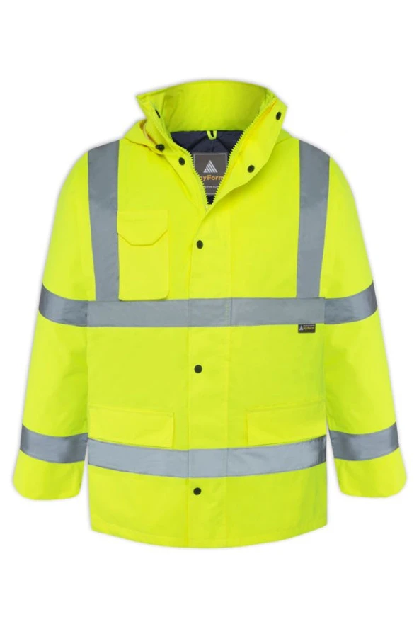 OLYMPUS ESSENTIAL HI-VIS LINED JACKET ürün görseli 1