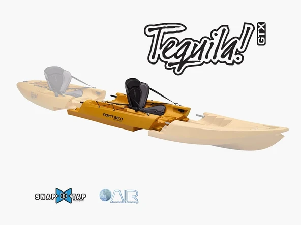 Point65 Tequila GTX Mid Section Orta Parça Kano-SARI ürün görseli 1