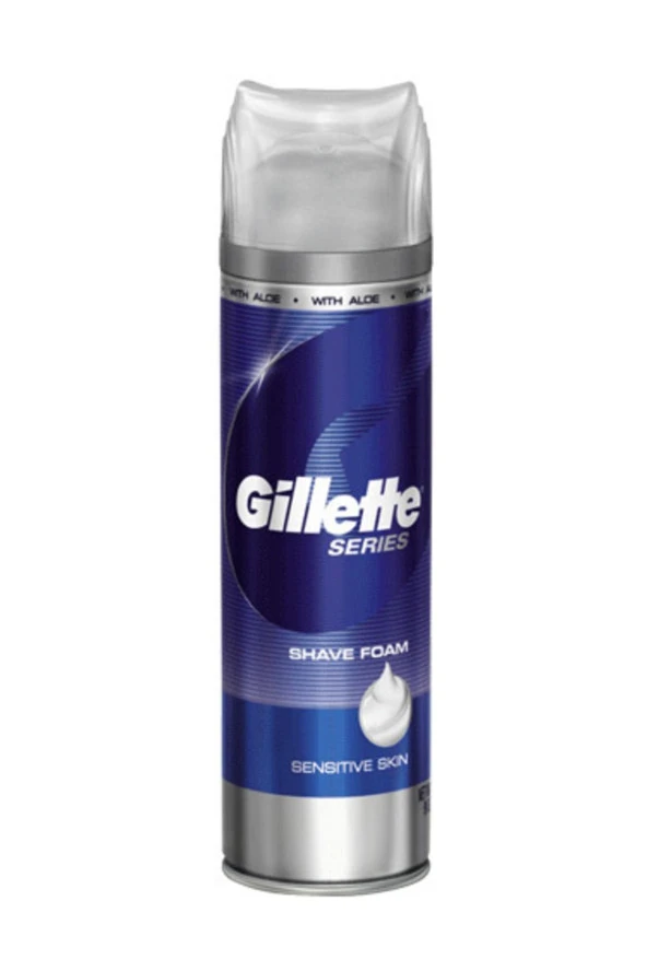 Gillette Series Hassas Cilter İçin Tıraş Köpüğü 250 ml ürün görseli 1