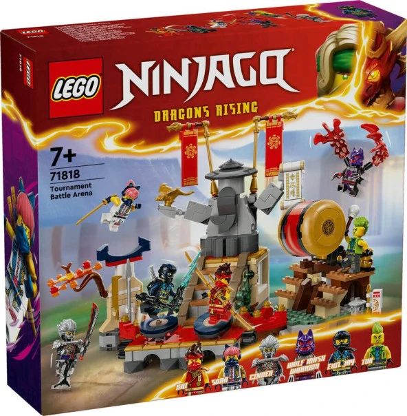 LEGO Ninjago 71818 Tournament Battle Arena ürün görseli 1