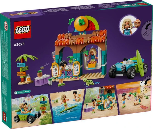 Lego Friends 42625 Beach Smoothie Stand - Resim 2