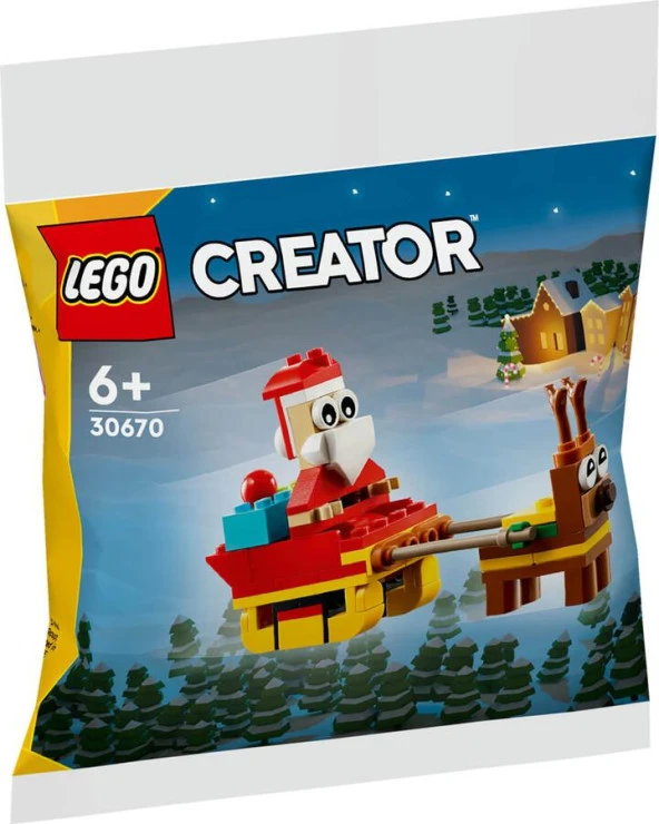 LEGO Creator 30670 Santa's Sleigh Ride ürün görseli 1