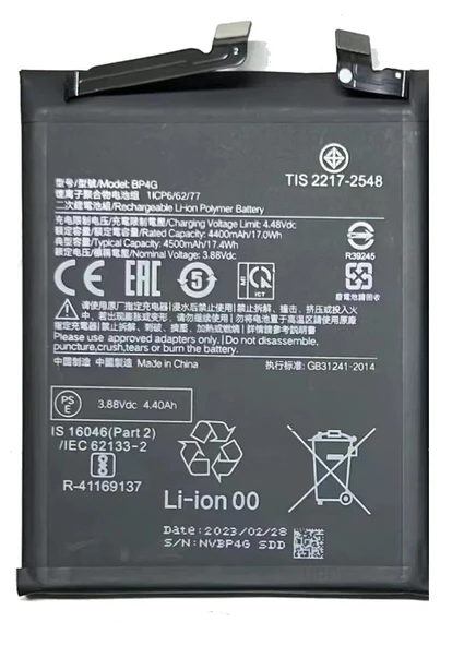Xiaomi Mi 13 - BP 4G - Batarya Pil Sıfır Orijinal ürün görseli 1