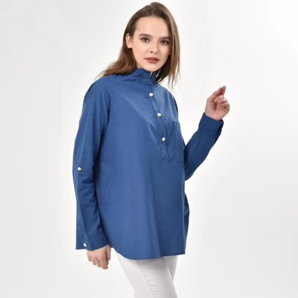 HAKİM YAKA GÖMLEK MODA - Resim 12