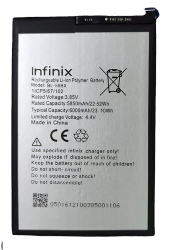 Infinix HOT 11 PLAY Batarya Pil Sıfır Orijinal ürün görseli 1