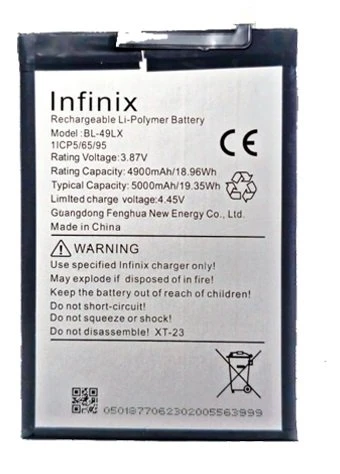 Infinix HOT 12 Batarya Pil Sıfır Orijinal ürün görseli 1