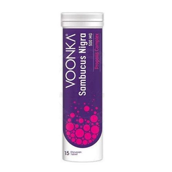 Voonka Sambucus Nigra Propolis Complex 15 Efervesan ürün görseli 1