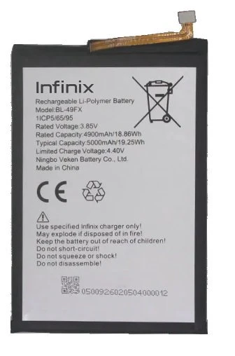 Infinix HOT 10 LITE Batarya Pil Sıfır Orijinal ürün görseli 1