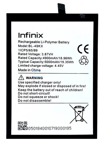 Infinix NOTE 12 PRO Batarya Pil Sıfır Orijinal ürün görseli 1