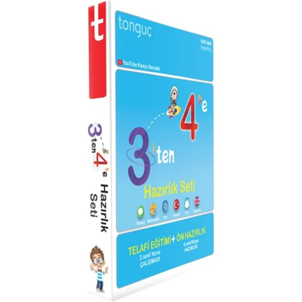 Tonguç 3 Ten 4 E Hazırlık Seti ürün görseli 1
