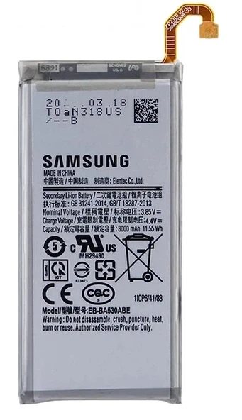Samsung Galaxy A8 - 2018 - SM-A530 Batarya Pil Sıfır Orijinal ürün görseli 1