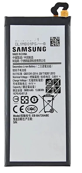 Samsung Galaxy A7- 2017 - SM-A720 Batarya Pil Sıfır Orijinal ürün görseli 1