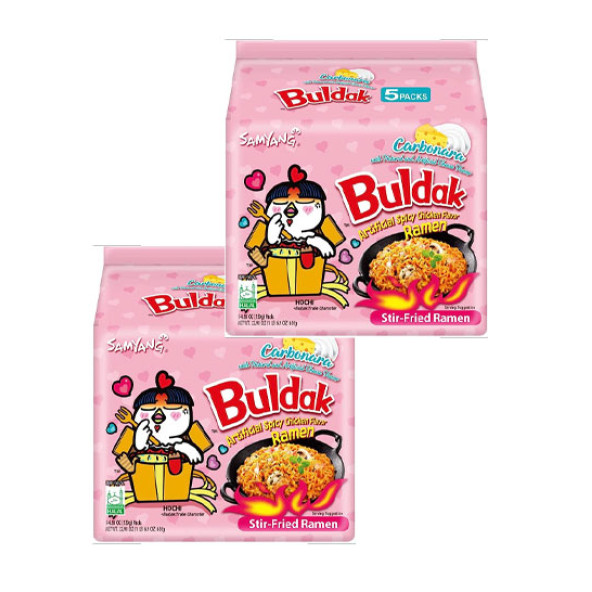 SAMYANG Buldak Carbo Ramen Noodle 130 gr X10 ADET ürün görseli 1
