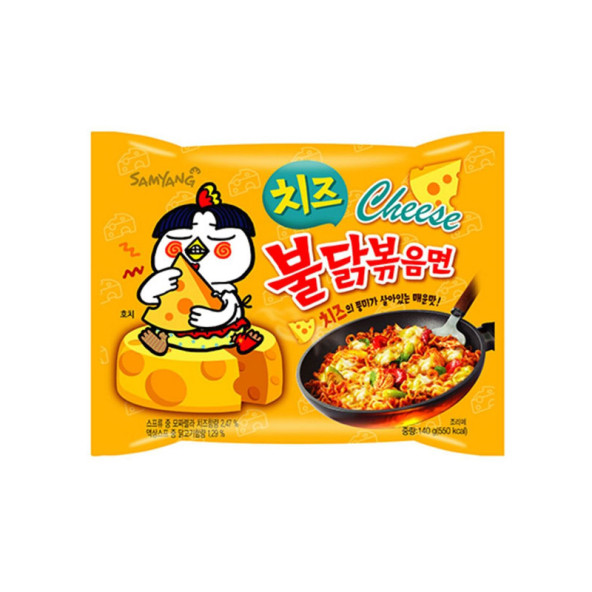 SAMYANG Buldak Cheese Ramen Noodle 140 gr ürün görseli 1