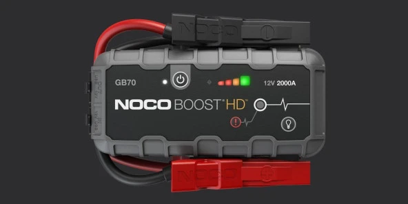 Noco Boost HD GB70 12V 2000 Amper Lityum Akü Takviye + Powerbank + Led Lamba ürün görseli 1