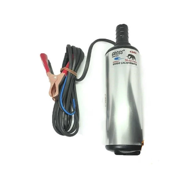 Gross Alüminyum Gövde Küçük Dalgıç Sıvı Transfer Pompası 24 Volt ürün görseli 1