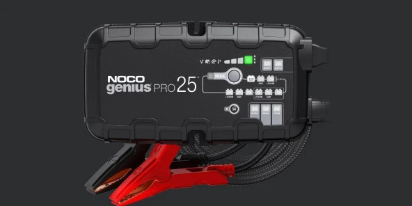 Noco Genius GENIUSPRO25 6-12-24V 25 Amper Lityum Akü Sarj ve Bakim ürün görseli 1
