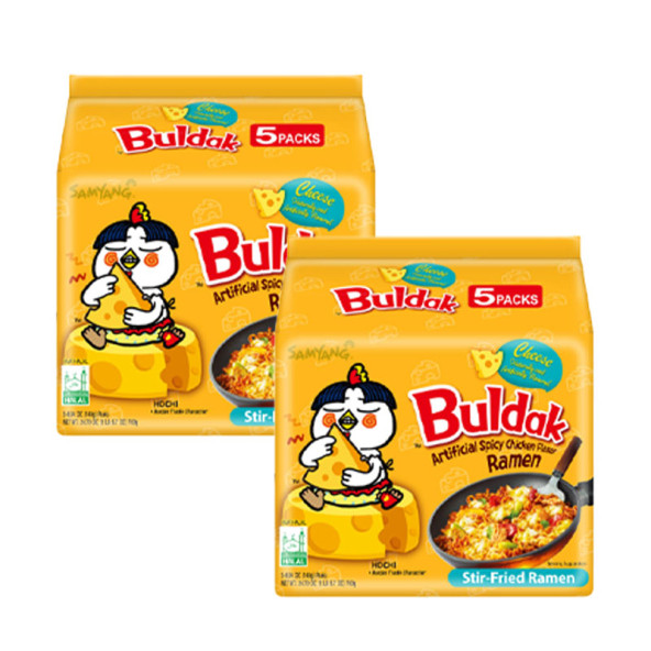SAMYANG Buldak Cheese Ramen Noodle 140 gr x10 ADET ürün görseli 1