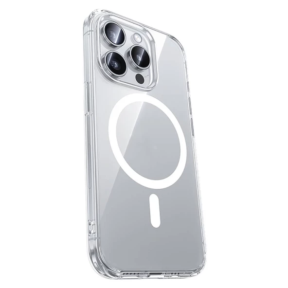 Vendas iPhone 15 Pro Max Kılıf Magsafe Şarj Özellikli Magic Crystal Kapak ürün görseli 1