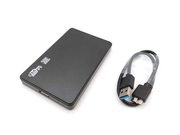 1Tb Usb 3.0'' Sıfır Kutulu Taşınabilir Harici Disk Siyah ürün görseli 1