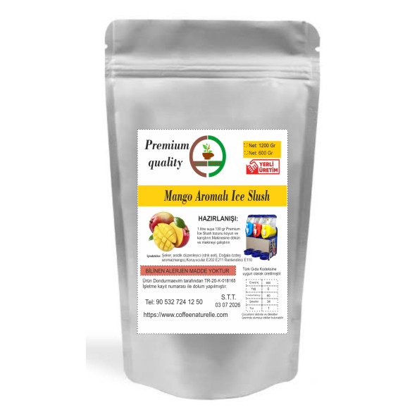 mango aromalı Buzlaş Tozu 600 gr ürün görseli 1