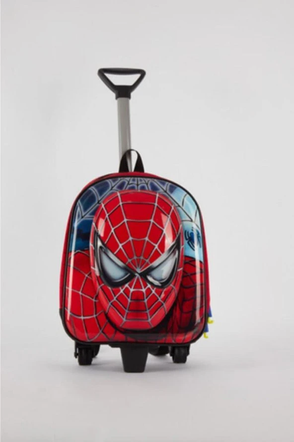Spiderman Çekçekli Anaokulu ve kreş Çantası ürün görseli 1
