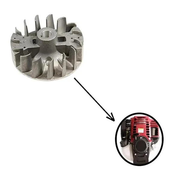 Tomking TK140 FB/Honda GX35 Volant - Resim 2