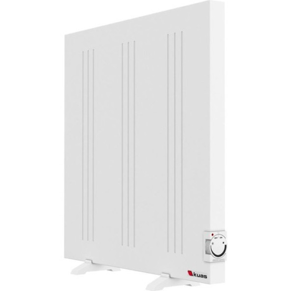 Kuas Conveco 1000 Watt Konvektör Panel Isıtıcı Manuel Beyaz ürün görseli 1