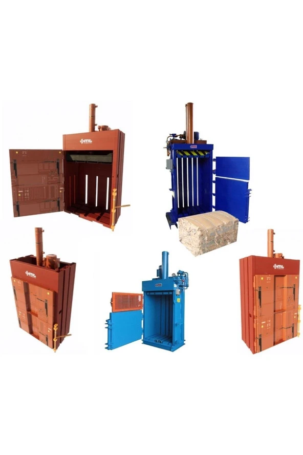 Db-10 Dikey Balya Pres Makinası Bale Press - Resim 6