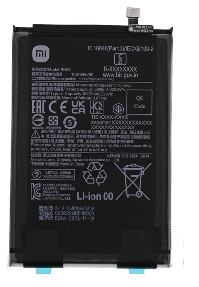 Xiaomi POCO C40 - BN 66 - Batarya Pil Sıfır Orijinal ürün görseli 1