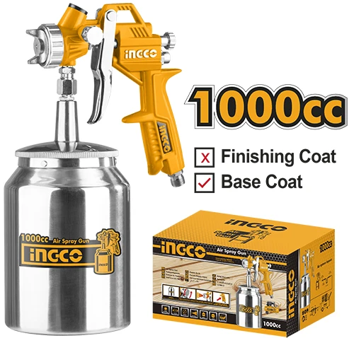 Ingco Havalı Boya Tabancası 1000cc Ing-asg3101 ürün görseli 1