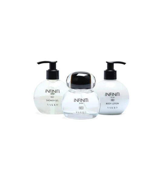 Vakko İnfiniti No 3 Edp 100 ml Kadın Parfüm Set ürün görseli 1